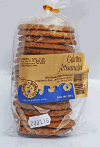 Sachet de 200g de galettes bretonnes