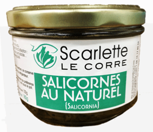 Salicornes au naturel - Verrine de 180g