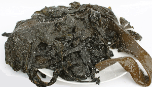 Feuilles d'algues Wakamé fraiches -  par 100g