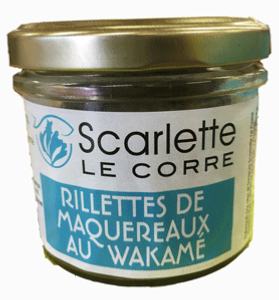 Rillettes de maquereaux à la Wakamé- Verrine de 90g