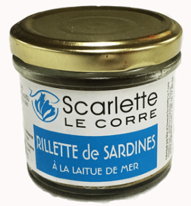 Rillettes de sardines à la laitue de mer  Verrine de 90g