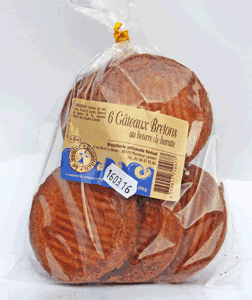 6 Gateaux breton - sachet de 250g