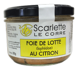 Foie de Lotte au citron  - Verrine de 180g