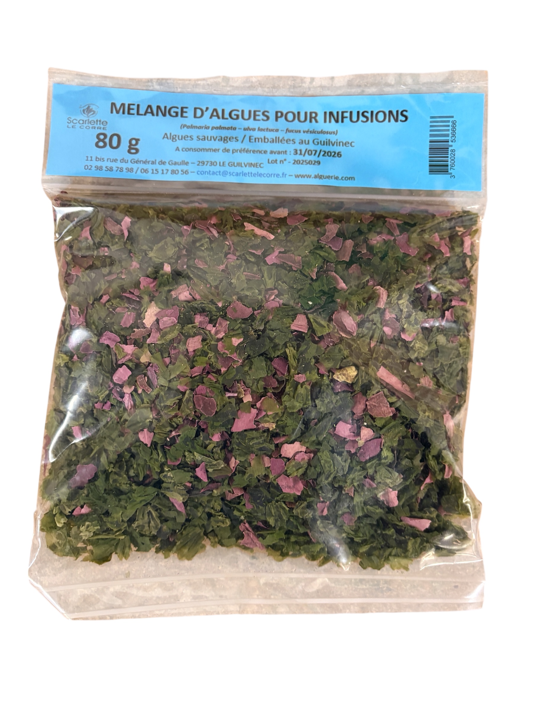 Tisane aux algues - Sachet de 80g