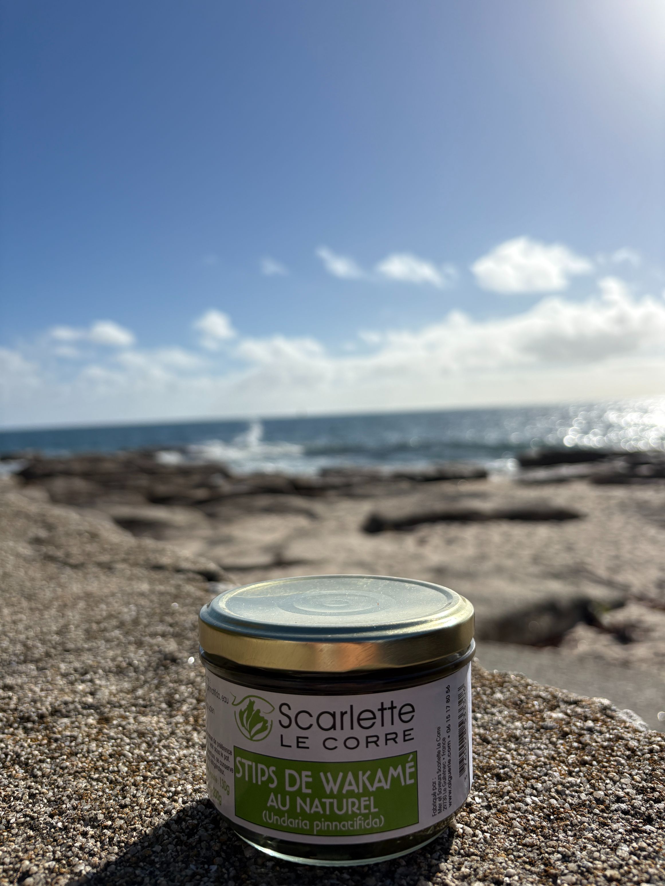 Stips de Wakamé  au naturel - Verrine de 200g