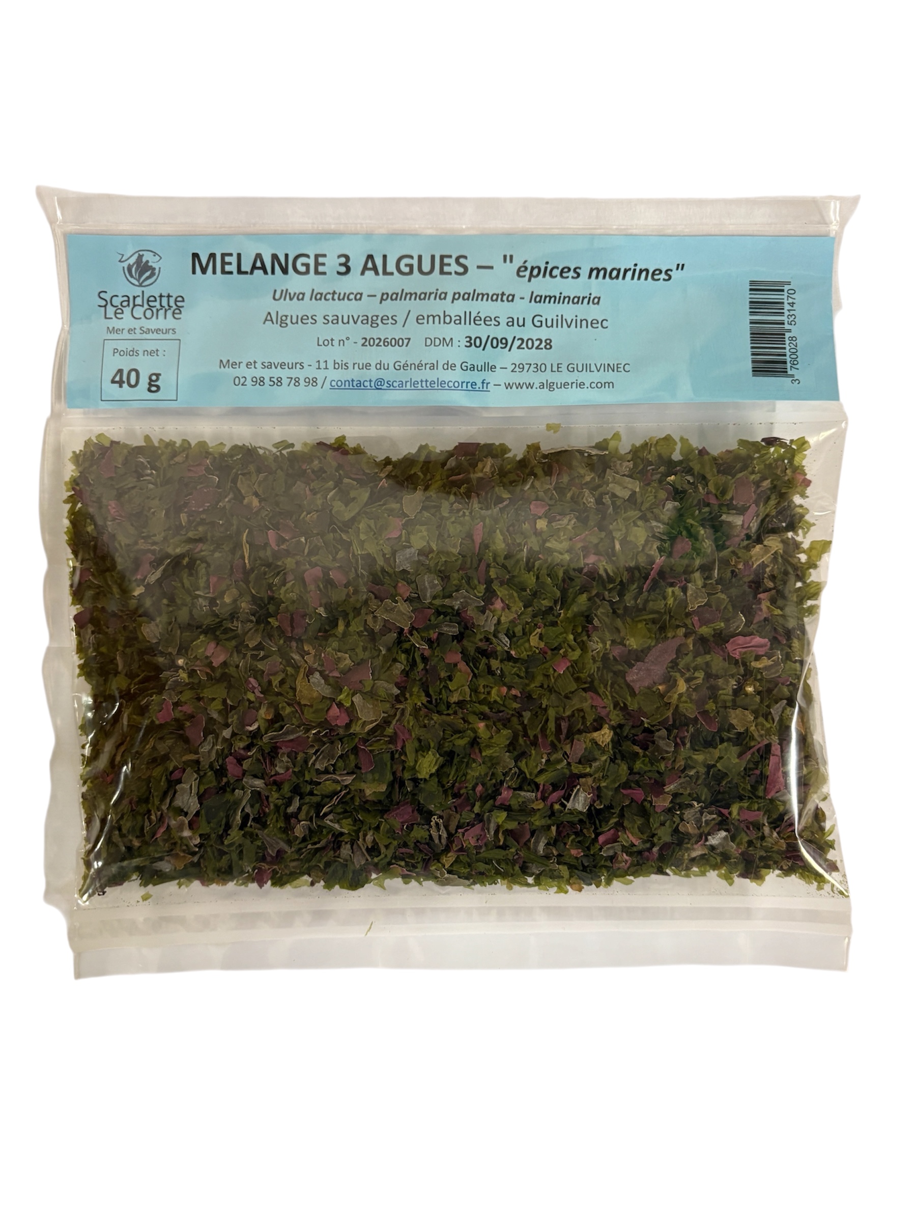 Epices de la mer - Sachet de  40g