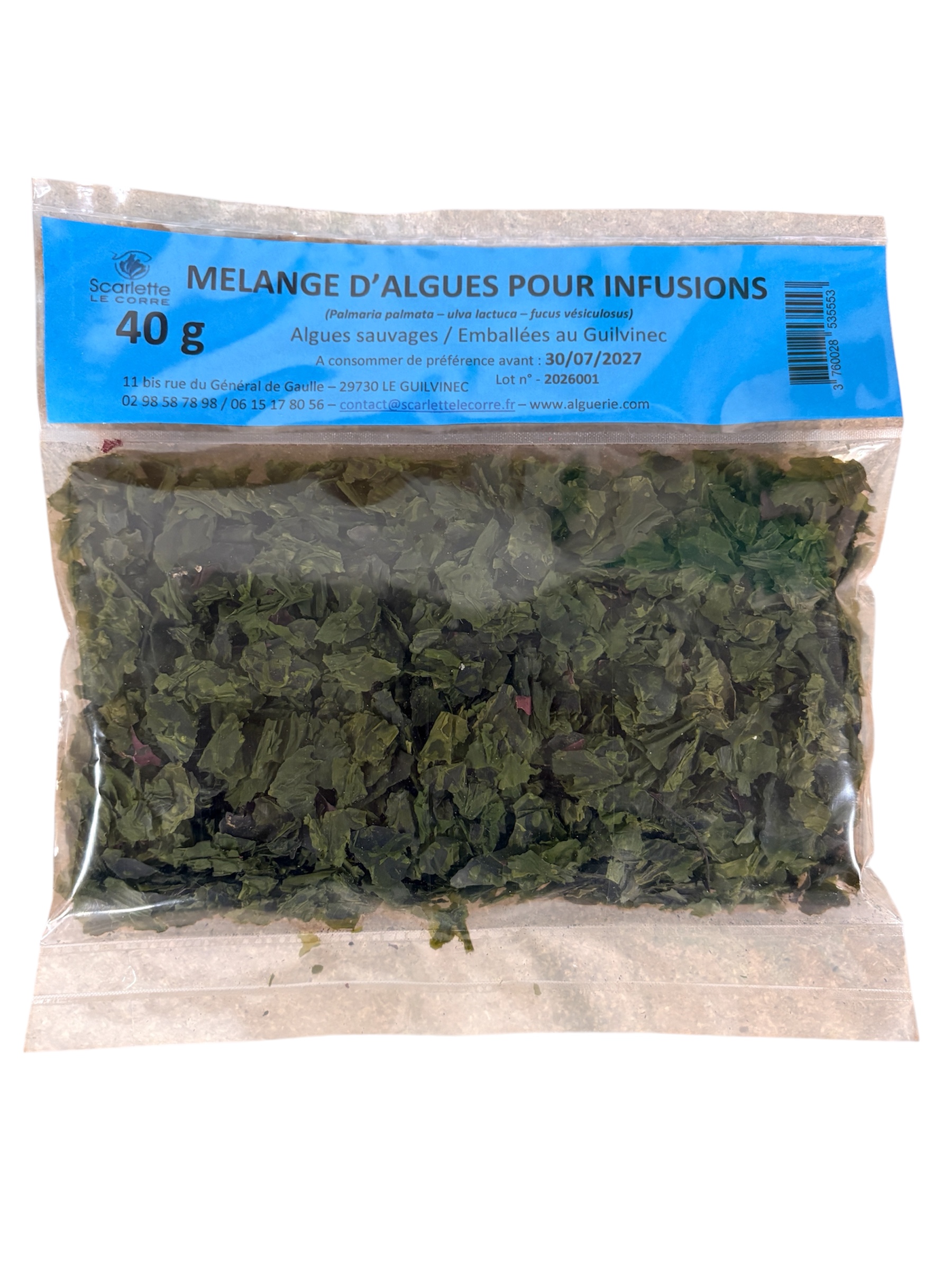 Tisane aux algues - Sachet de 40g