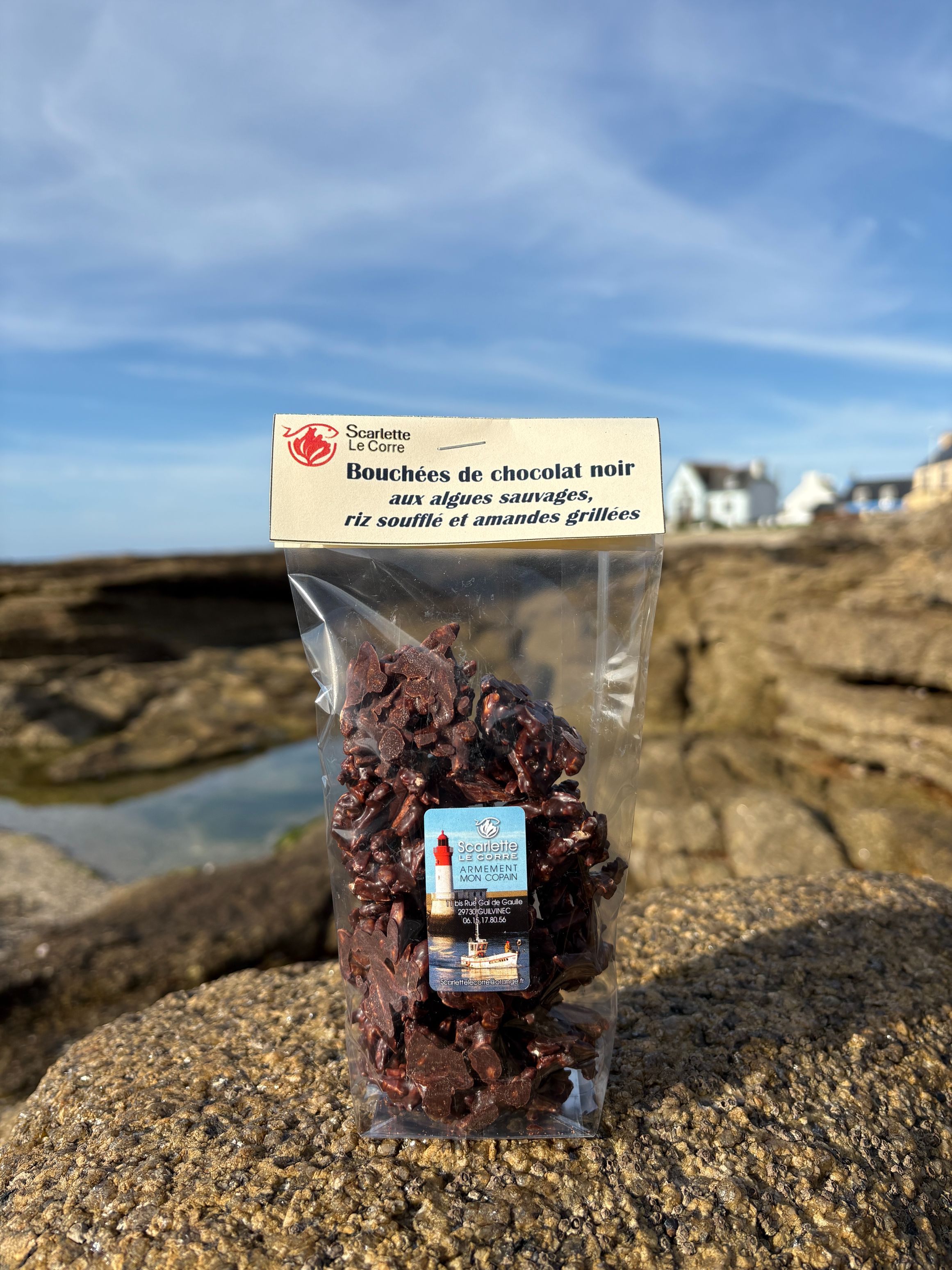 Sachet de 110g de chocolats aux algues