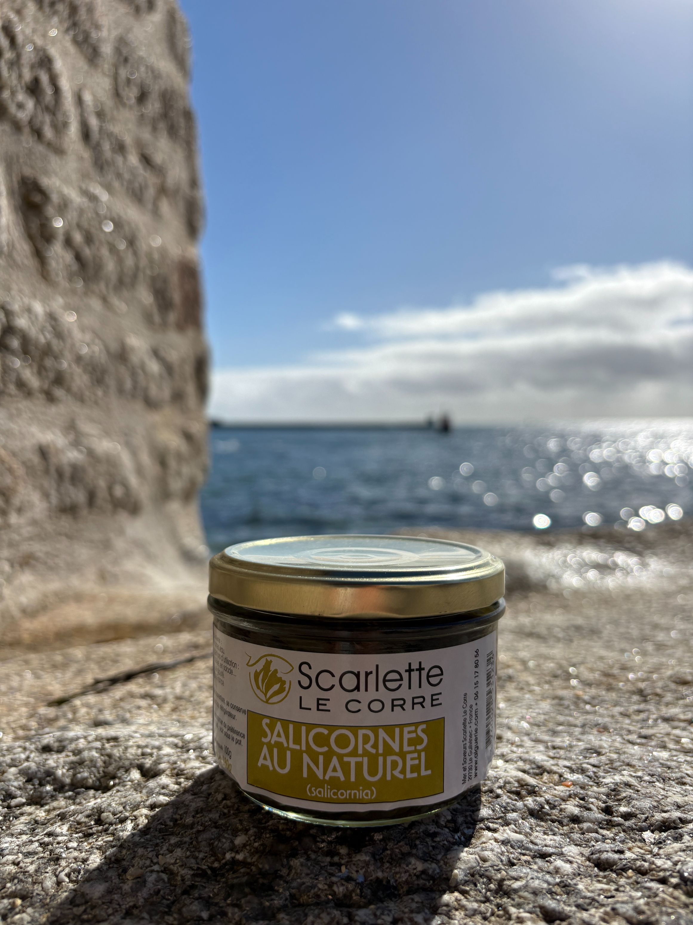 Salicornes au naturel - Verrine de 180g