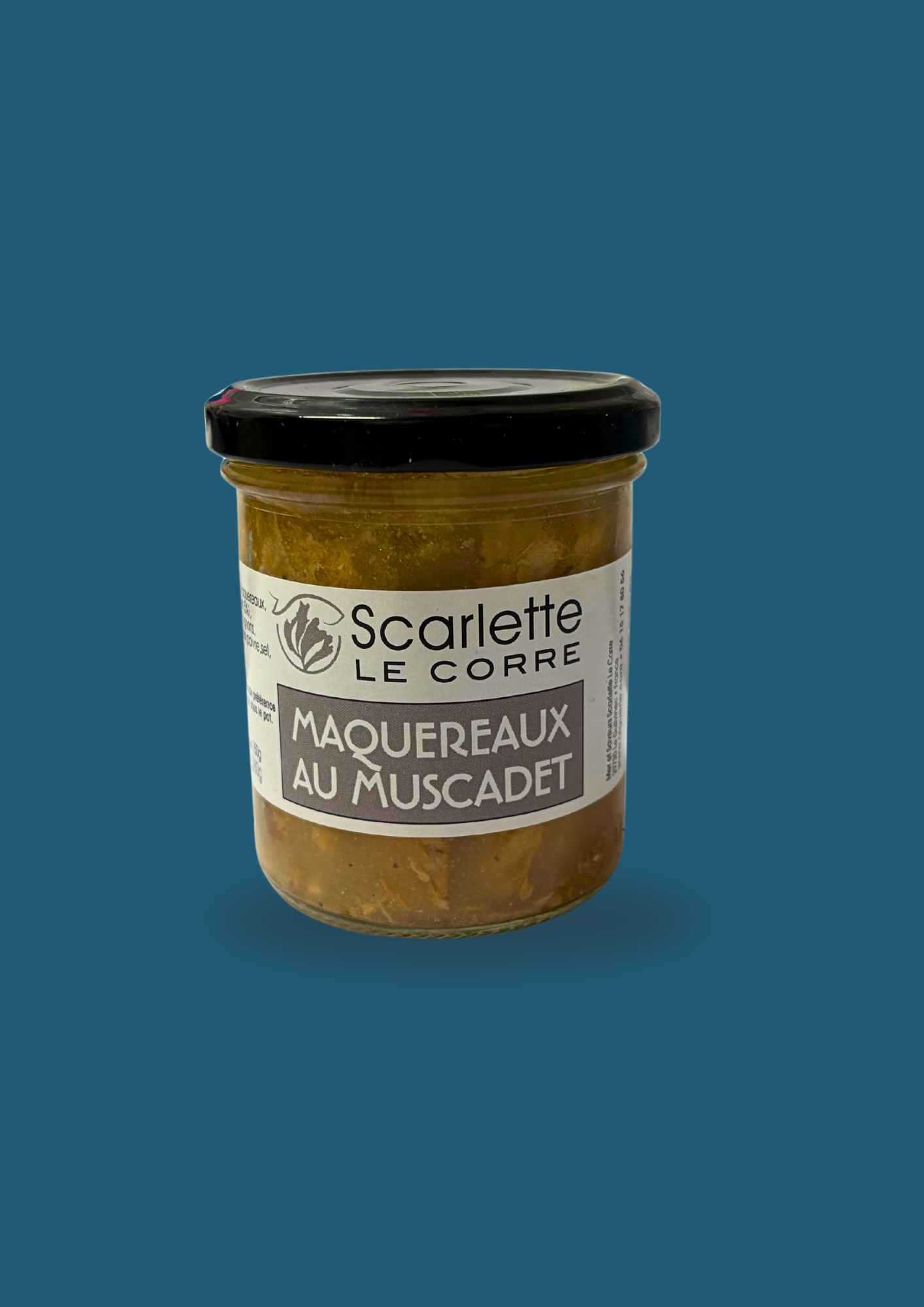 Maquereaux Muscadet- Verrine de 180g