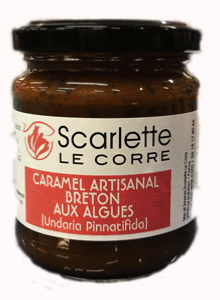 Caramel artisanal breton aux algues - Verrine  250g