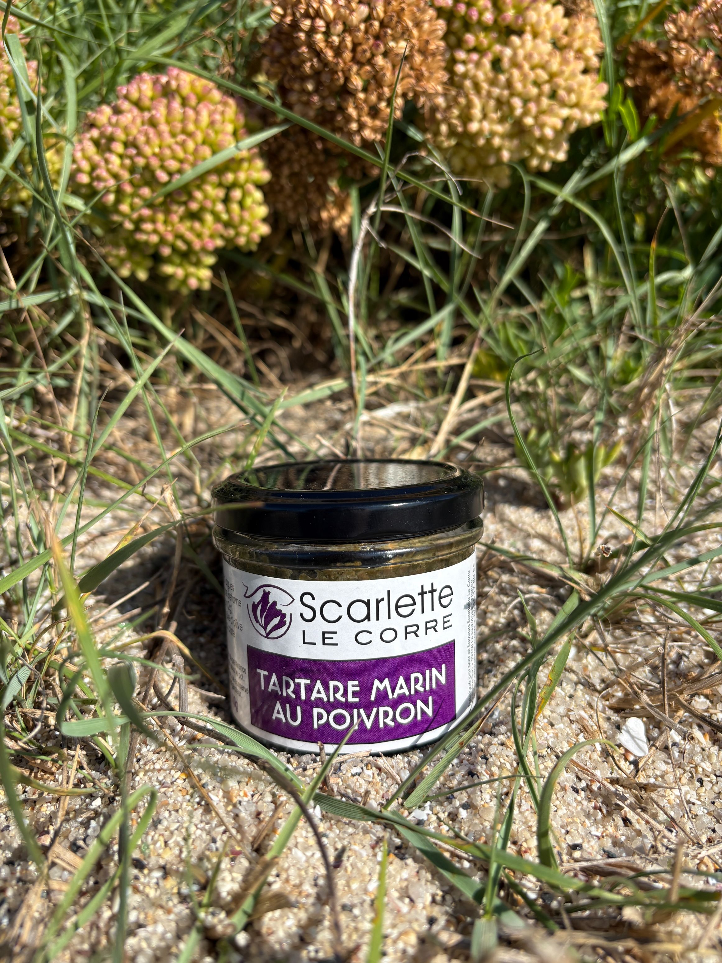 Tartare d'algues - poivron - verrine de 110g
