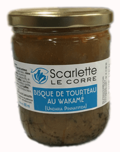 Bisque de Tourteaux à la Wakamé - Verrine de 400ml