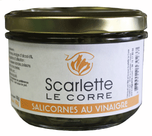 Salicornes au vinaigre - Verrine de 180g