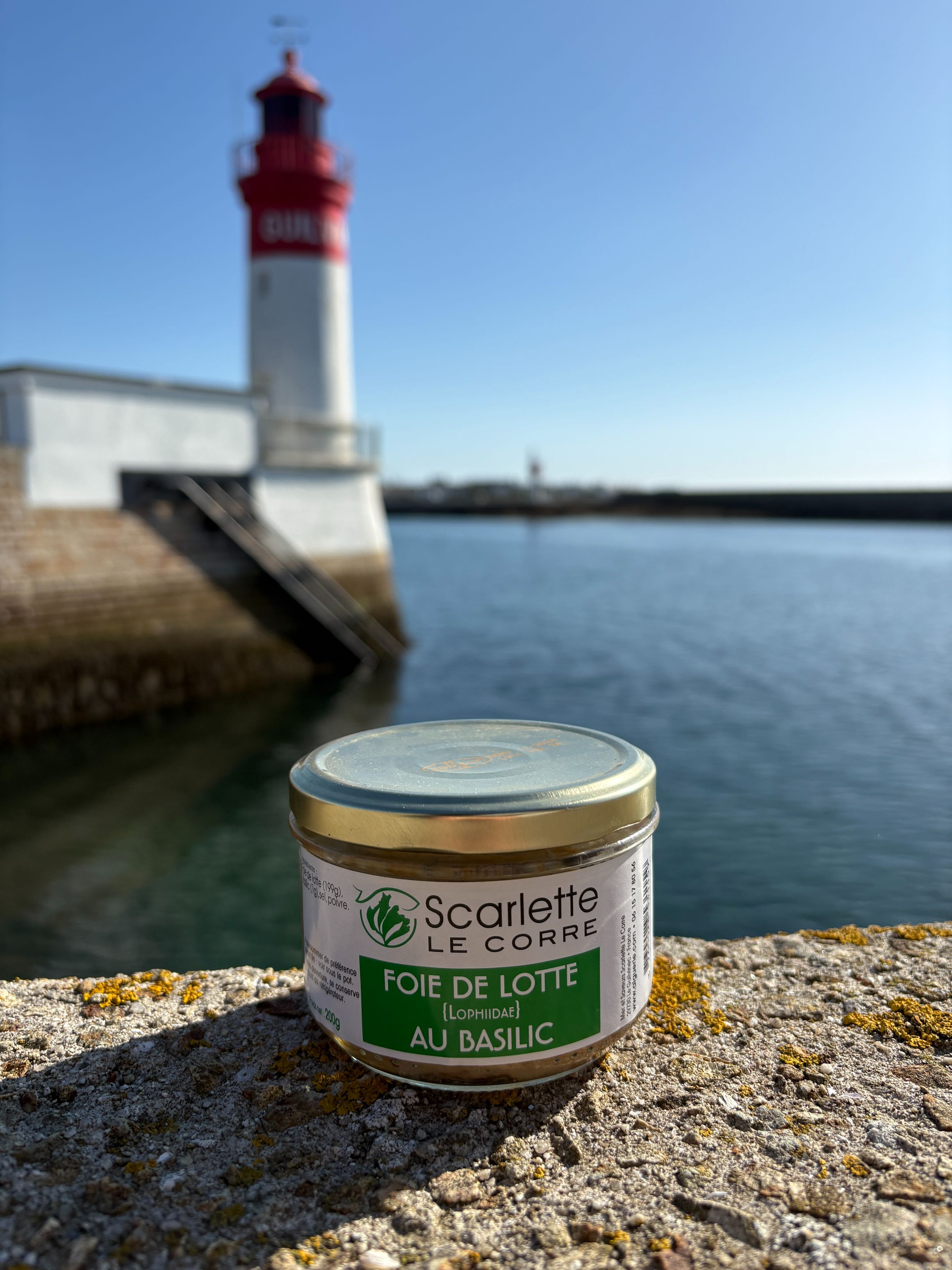 Foie de Lotte au Basilic  - Verrine de 180g