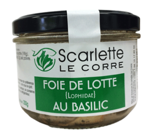 Foie de Lotte au Basilic  - Verrine de 180g